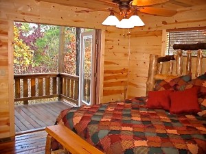 Fall cabins in Beavers Bend